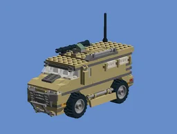 Armored "Bear" Truck Desert Camo 2.0