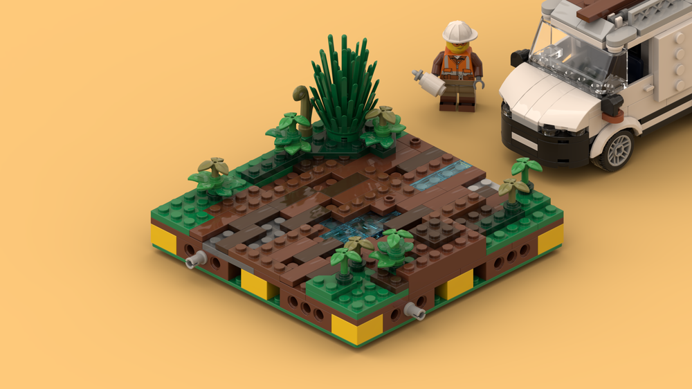 Lego Muddy Road MILS 16x16