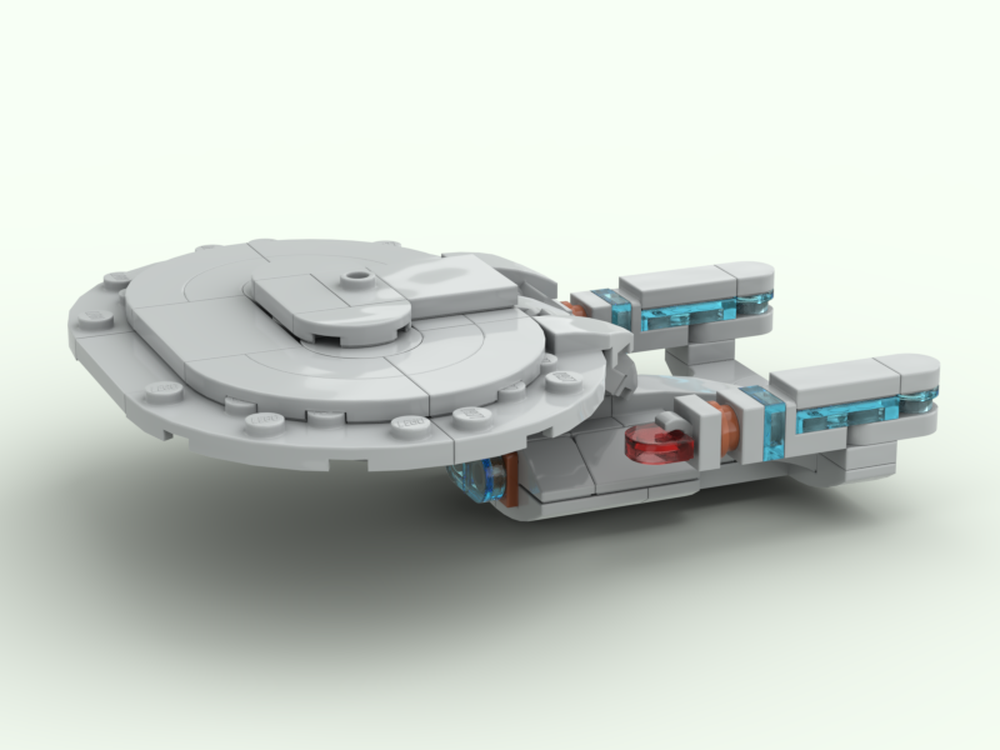 Lego Enterprise-D Galaxy class
