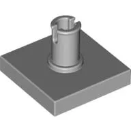 Tile Special 2 x 2 with Top Pin / Light Bluish Gray