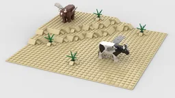 Bessie and Martin the Flying Cows