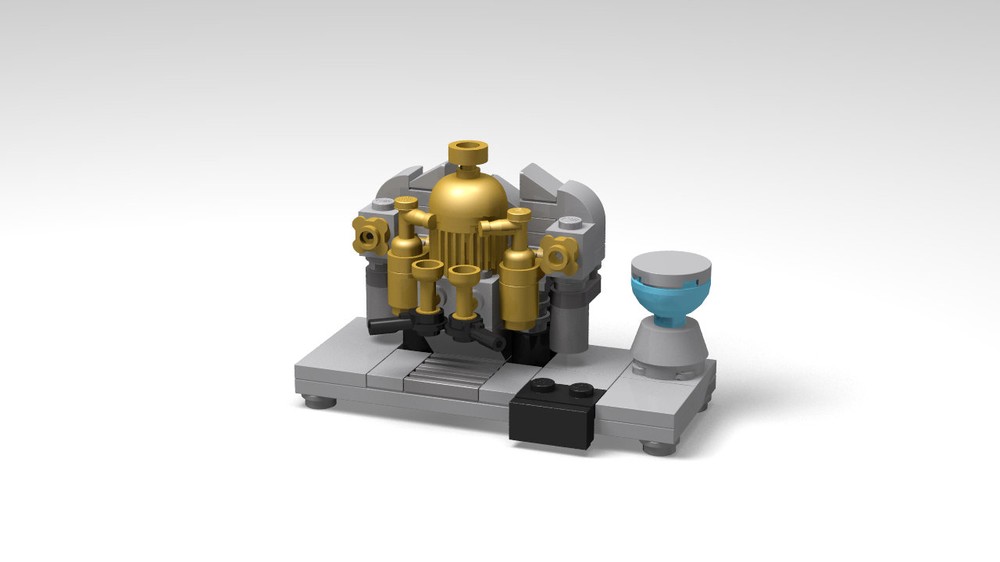Lego Central Perk style coffee machine