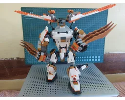 Blazing Falcon mech