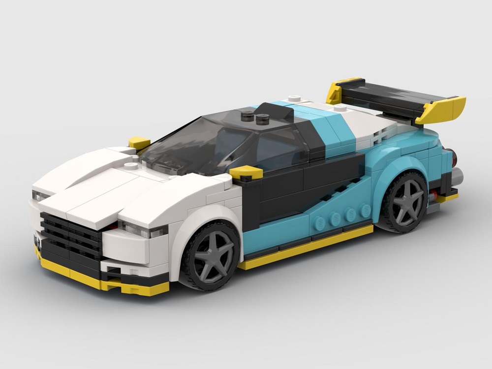 Lego BlueSky LMR-001 Strada Giallo