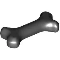 Animal Body Part, Dog Bone [Short] / Black