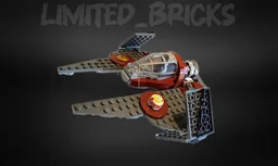 75362 Actis-Class Interceptor Frame For Cockpit
