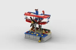 Action Stand for Daredevil Stunt Plane