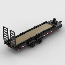 Large Flatbed Trailer