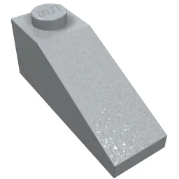 Brick Sloped 33° 3 x 1 / Light Bluish Gray