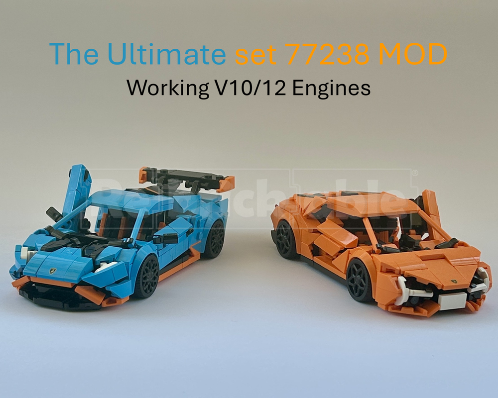 Lego The Ultimate Lamborghini Revuelto & Huracán STO 2 Pack MOD
