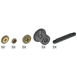 Simple and Motorized Mechanisms Misc Gear Assortment Pack