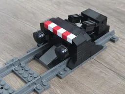 Train Buffer Stop With Spring