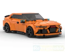AUDI RS-7 Orange
