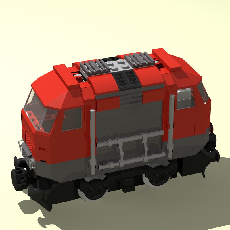 Lego Mini Cargo Train (red)