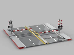 MILS Railroad crossing