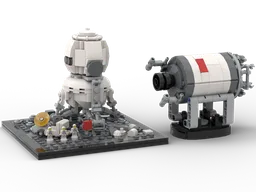 Zvezda Moon diorama 1:110 (A Sound of Thunder)