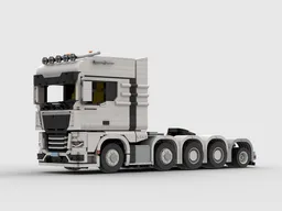 MAN TGX 10X4 truck（tractor）white