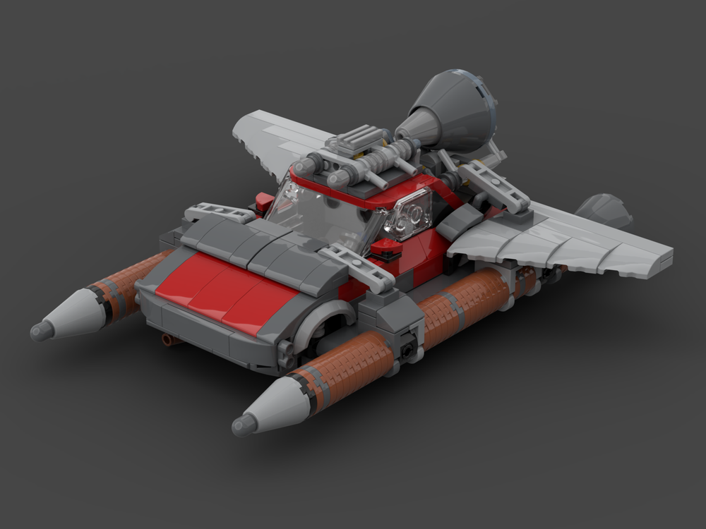 Lego Rocket Fiero / Rocketship from The Fast and the Furious F9