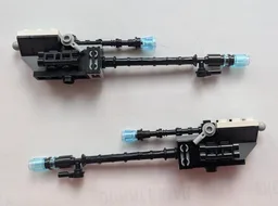 Cannon modification for ARC-170 Starfighter (75402)