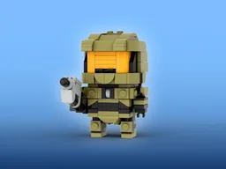 Master Chief Brickheadz LEGO MOC - Halo