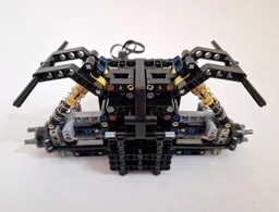Lego Technic Height Adjustable Axle with Steering
