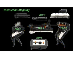 ScoutyBot4 - LEGO Technic Walking Robot