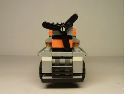 31043 Flatbed Truck w/Hovercraft