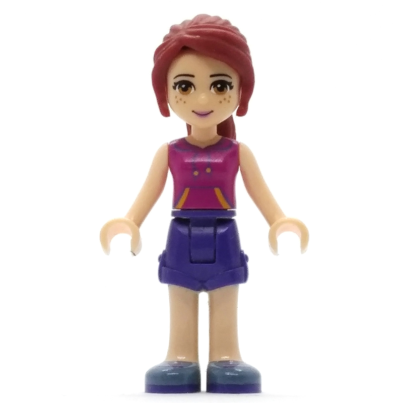 Lego Mia - Magenta Top, Dark Purple Skirt