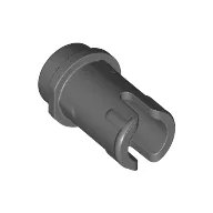 Technic Pin 1/2 with Friction / Dark Bluish Gray