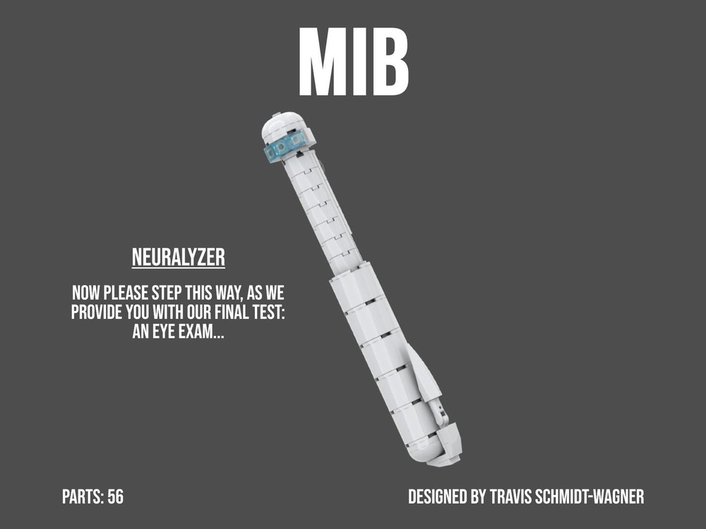 Lego Men In Black Neuralyzer