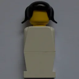 LEGOLAND Female White Torso, White Legs