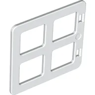 Duplo Door / Window with Four Equal Square Cornered Panes