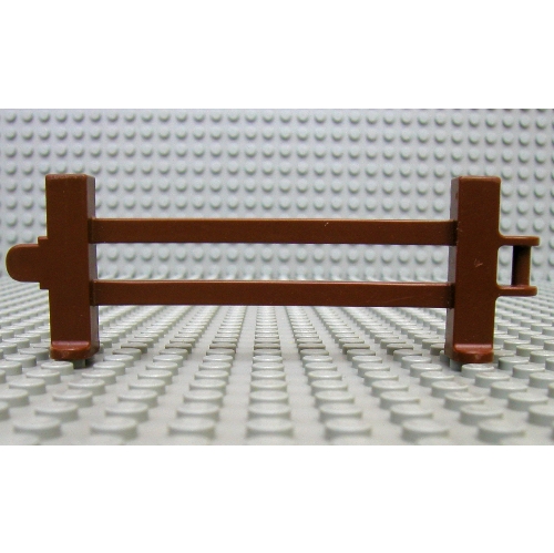 Lego Duplo Fence 1 x 5 x 1 1/2, Interlocking / Brown