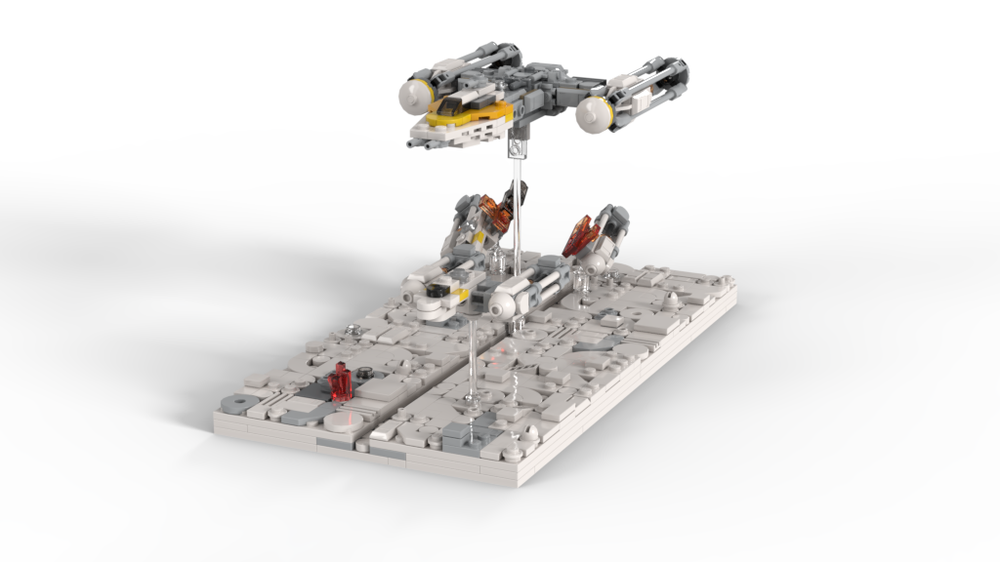 Lego Mini Size BTL-A4 star fighter : RENEWAL