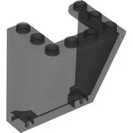 Windscreen 3 x 4 x 4 Inverted, Rounded Top Inside Edges, Cut-Out Bottom Inside Edges / Trans-Black