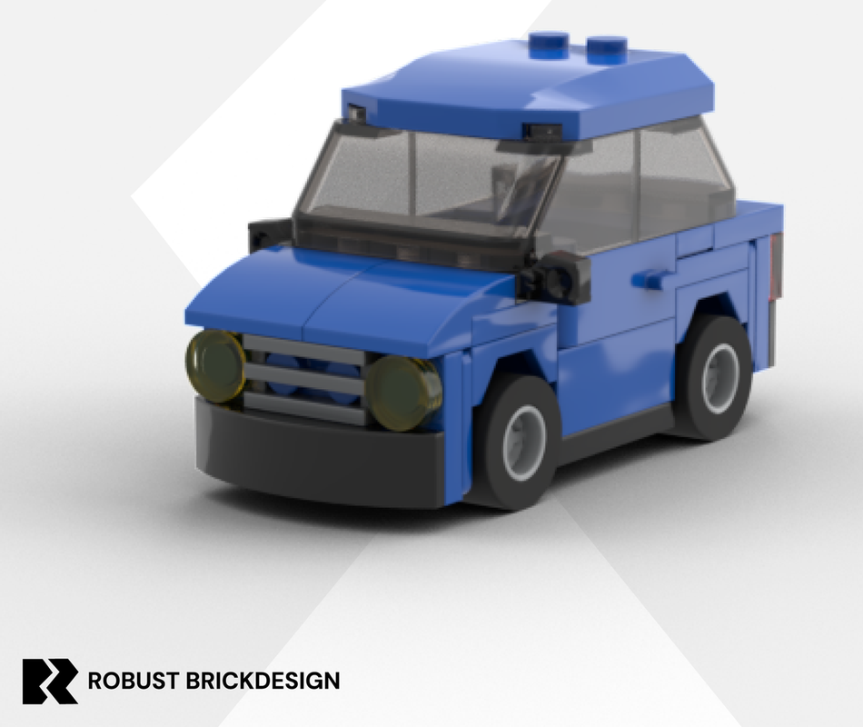 Lego Sport Sedan | 4-Wide Car