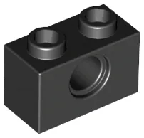 Technic Brick 1 x 2 [1 Pin Hole]