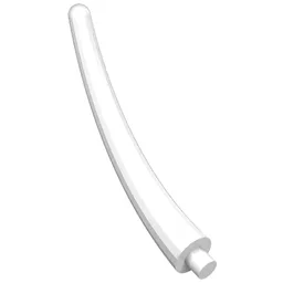 Animal Body Part / Plant, Tail / Claw / Horn / Branch / Tentacle, End Section / White