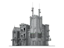 Oscorp Empty Floor - Compatible with MOC 237263