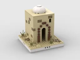 Desert House #7 for a Modular Desert village