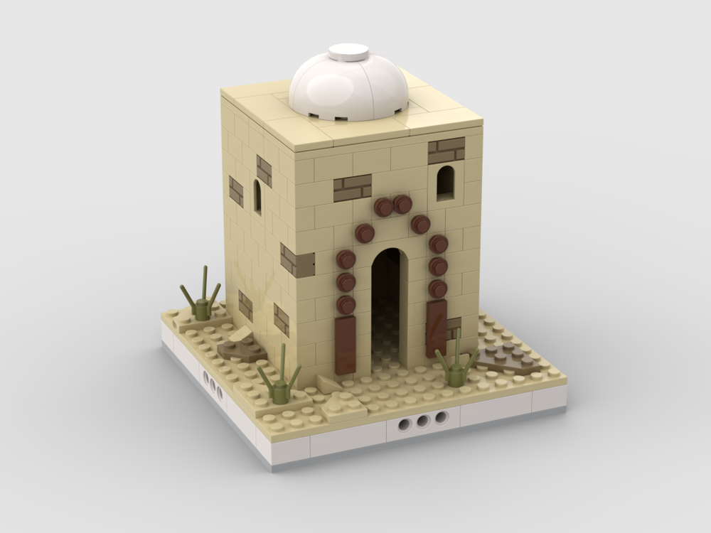 Lego Desert House #7 for a Modular Desert village