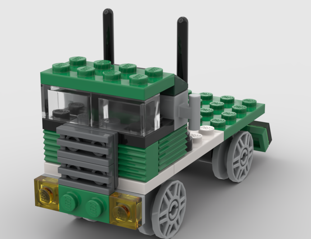 Lego 4837 truck moc