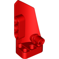 Lego Technic Panel Fairing # 3 Small Smooth Long, Side A / Red