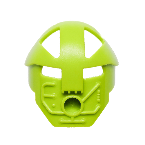 Lego Large Figure Mask Komau (Turaga) / Lime