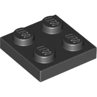 Plate 2 x 2 / Black