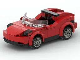 Tesla roadster.MOC