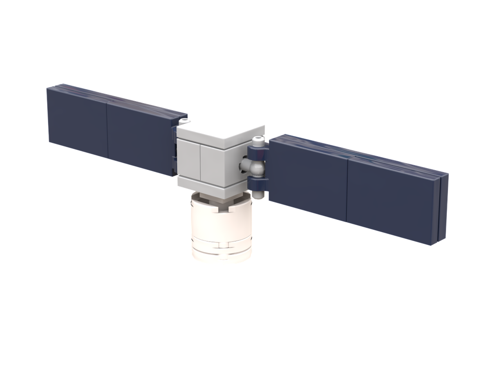 Lego Aeolus (1:110 scale - as Saturn V)