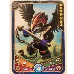 Trading Card, Legends of Chima Deck #1: 31 [Rawzom] / [No Color/Any Color]