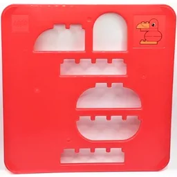 Duplo Sorting Template - Bird / Red