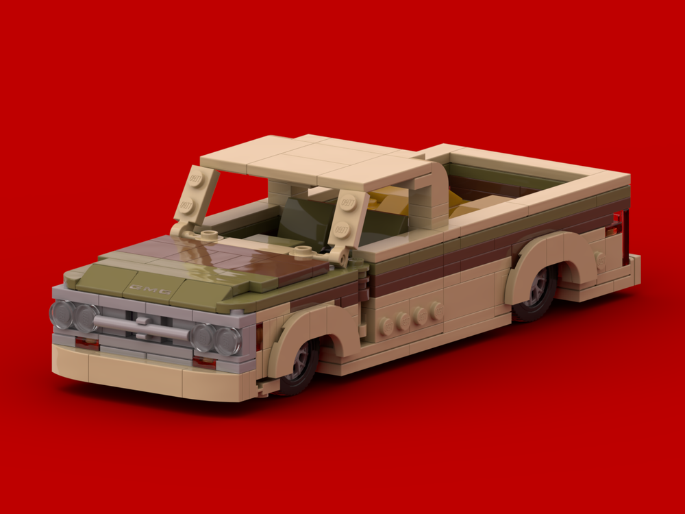 Lego GMC C10 'Texas Skidmark'